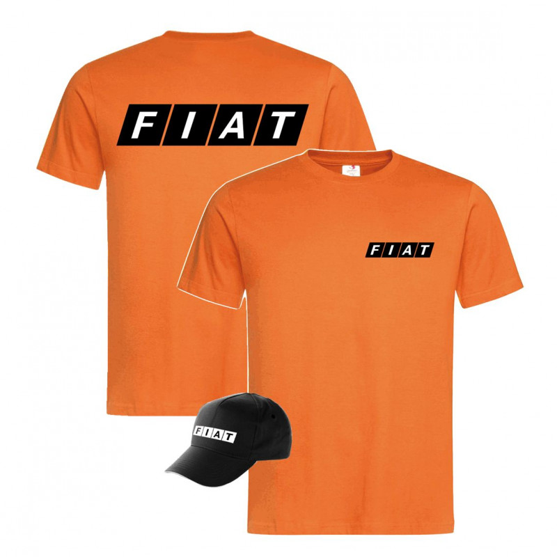 Heren cap met T-shirt FIAT