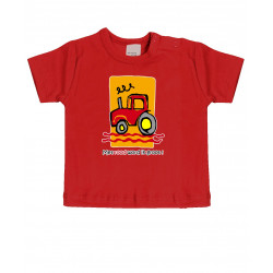 Baby t-shirt Met Rood wordt ik Groot!