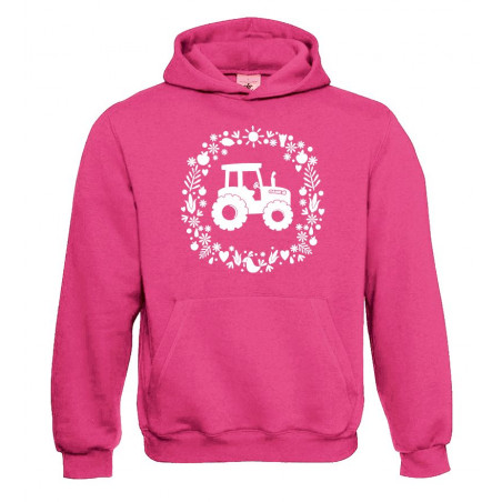 TS Sweater Hooded  Case Girl  pink