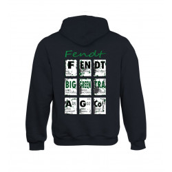 TS Fendt Sweater Hooded Big Green voor Heren