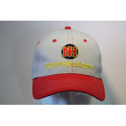 NH cap  red/grey and yello logo